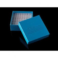 Cardboard freeze box 2 inch(5cm) for 100 1.5/2.0ml microtubes,Blue